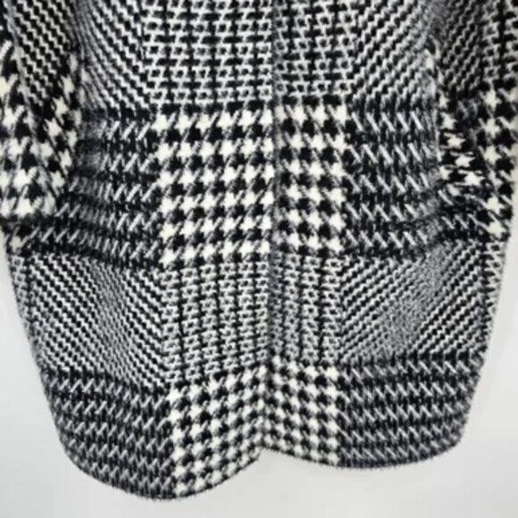 CYRUS Houndstooth Long Coatigan - Picture 9 of 11
